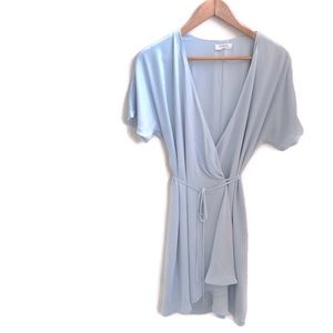 Babaton Wallace Dress Light Blue Size M